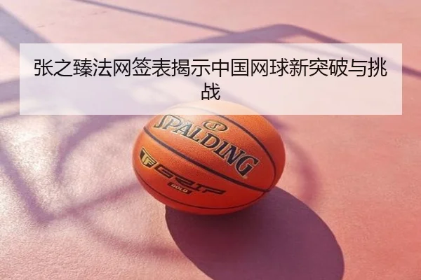 张之臻法网签表揭示中国网球新突破与挑战